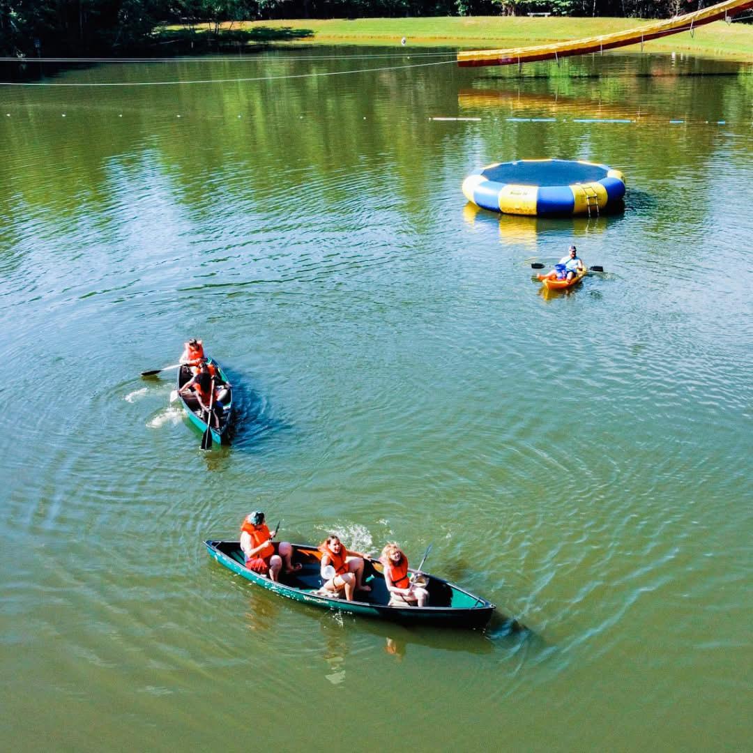 camp-mt-shepherd-lake-donation-ripple-effect-canoeing-aerial image Ripple Effect Photo 1
